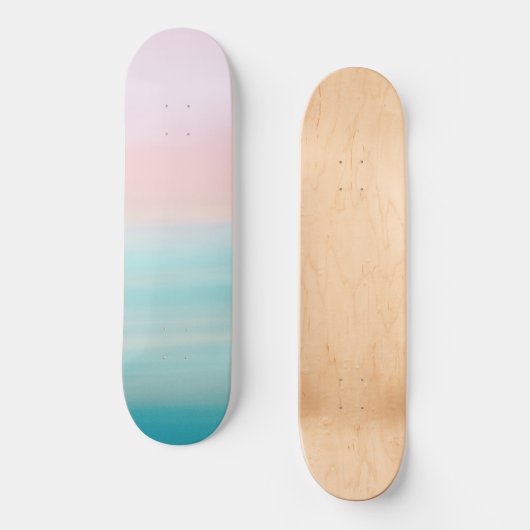 Soft Sky Dream #2 #wall #art Skateboard (Vorderseite)