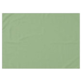 Soft Solid Green Tischdecke (Vorderseite (Horizontal))