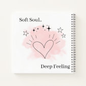 Soft Soul Personalized Notebook Notizblock (Rückseite)
