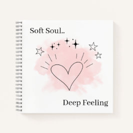 Soft Soul Personalized Notebook Notizblock