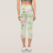 Soft Spring Blossom & Daisy Patterned Leggings (Rückseite)