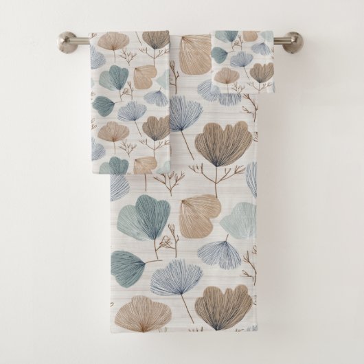 Soft Spring Botanical Towel Badhandtuch Set (Insitu)