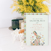 Soft Spring Bunny Brunch Einladung