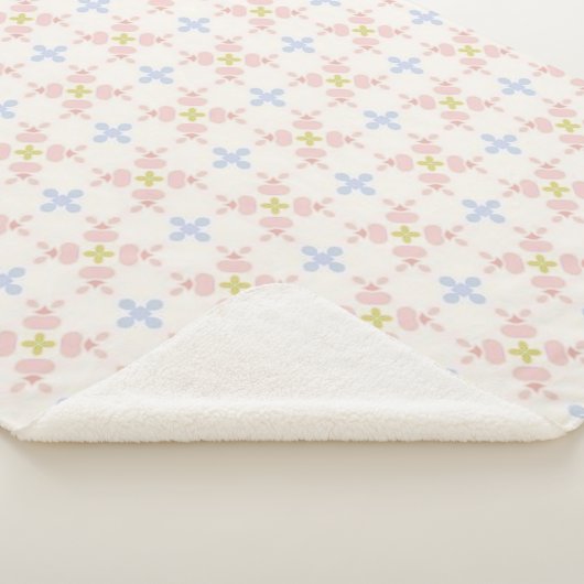 Soft Spring Petal Tile Sherpadecke (3/4)