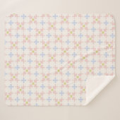 Soft Spring Petal Tile Sherpadecke (Vorderseite (Horizontal))