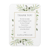 Soft Spring Verlasse Grünpflanzen Baby Duwer Gedic Magnet (Vertikal)