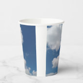 Soft squidgy Flecken Wolken Pappbecher (Links)