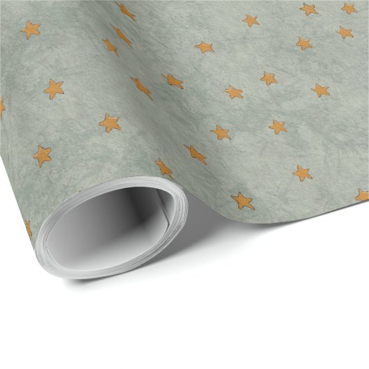 Soft Star Pattern Wrapping Paper Geschenkpapier (Rolleneckpunkt)