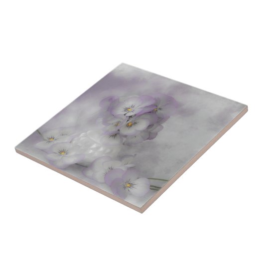 Soft Stiefmütterchen Fliese (Seite)