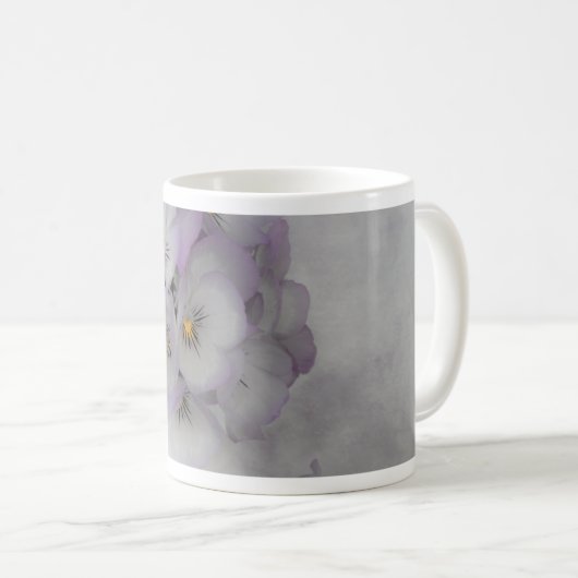Soft Stiefmütterchen Kaffeetasse (VorderseiteRechts)