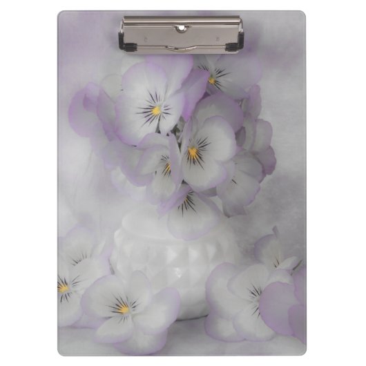 Soft Stiefmütterchen Klemmbrett (Vorderseite)