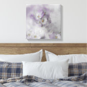 Soft Stiefmütterchen Leinwanddruck (Insitu (Schlafzimmer))