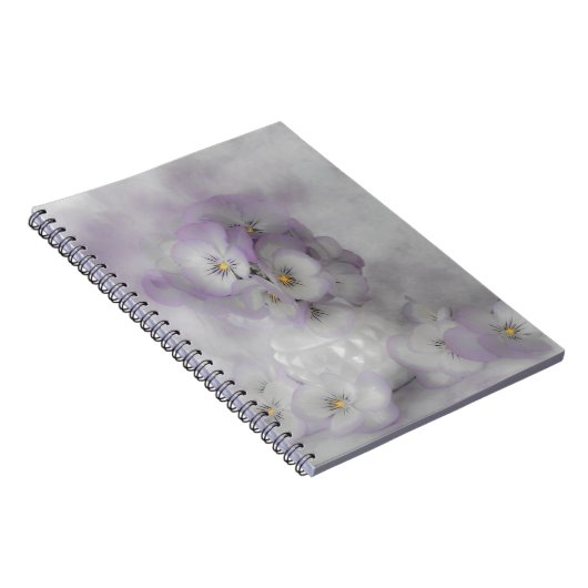 Soft Stiefmütterchen Notizblock (Rechte Seite)