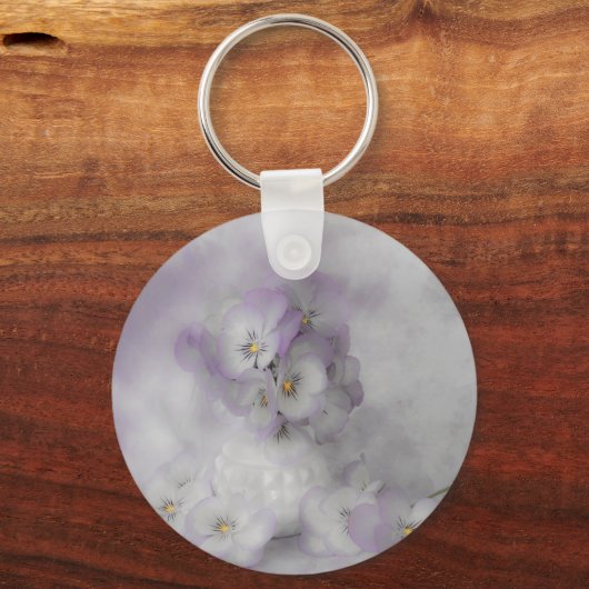 Soft Stiefmütterchen Schlüsselanhänger (Vorderseite)