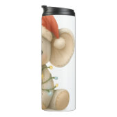 Soft Stitches Elephant Christmas Thermal Tumbler Thermosbecher (Nach rechts gedreht)