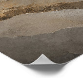 Soft Strata — Aurema (Porträt) Poster (Ecke)