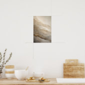 Soft Strata — Aurema (Porträt) Poster (Küche)