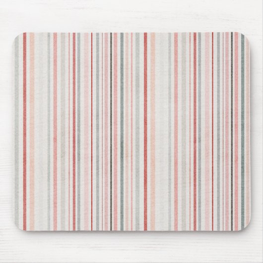 Soft Stripes Minimal Mouse Pad Mousepad (Vorne)