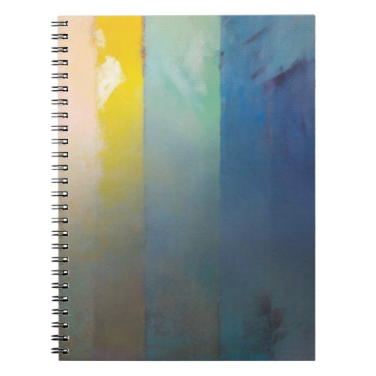 “Soft Stripes” Notebook – Colorful & Stylish Notizblock (Vorderseite)