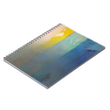 „Soft Stripes“-Notizbuch – Bunt & Stylisch
