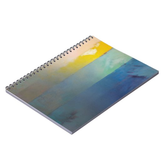 „Soft Stripes“-Notizbuch – Bunt & Stylisch Notizblock (Linke Seite)