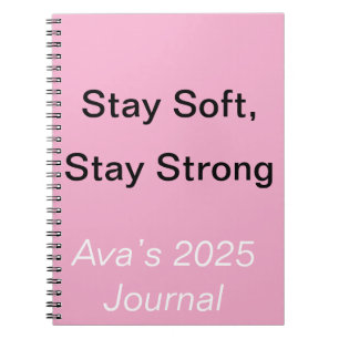 Soft Strong Custom Emotional Journal bleibe Notizblock