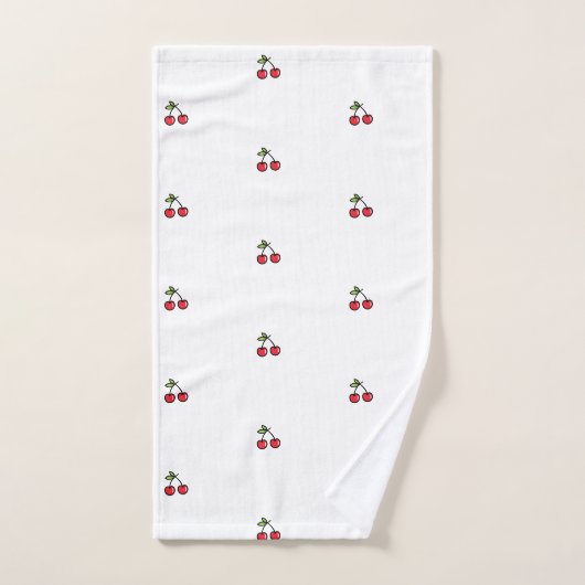 🍒 Soft & Stylish Cherry Bath Handtücher 🍒 (Handtuch)