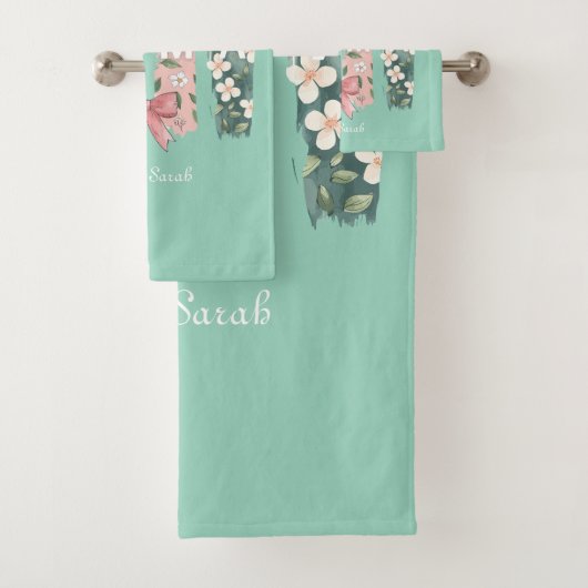 Soft & Stylish Mama Handtuch Set - Personalisierte (Insitu)