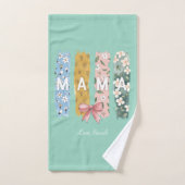 Soft & Stylish Mama Handtuch Set - Personalisierte (Handtuch)