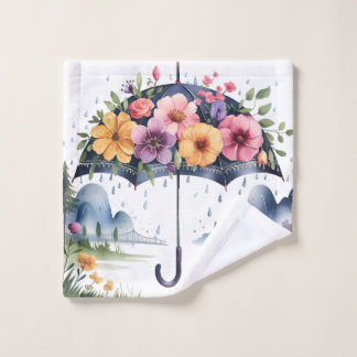 Soft & Stylish Wohngestaltung Essential Floral Waschlappen