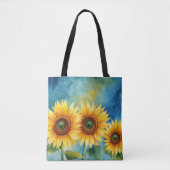 Soft Sunflower Breeze Tasche (Vorderseite)