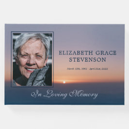 Soft Sunrise in Love Memory Foto Gästebuch