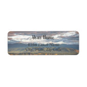 Soft Sunset Address Labels (Vorne)