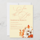 Soft Sunset Glow Save the Date Hochzeit Einladung (Vorderseite)