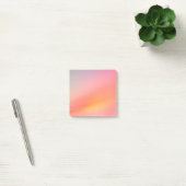 Soft Sunset Gradient Post-it Notes - Dreamy Pastel Klebezettel (Büro)