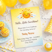Soft Sunshine Baby Shower Einladung