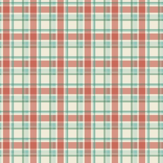 Soft Tartan Blanket in Pastell Weihnachtshues Fleecedecke
