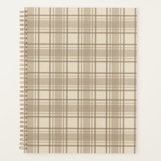 Soft Tartan Planner Planer (Vorderseite)
