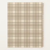 Soft Tartan Planner Planer (Rückseite)