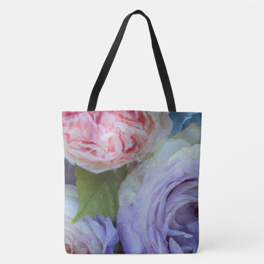 Soft-Totbag mit mehreren Blume Tasche (Vorderseite)