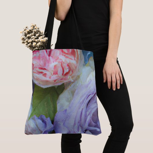 Soft-Totbag mit mehreren Blume Tasche (Von Nahem)