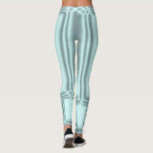 Soft Trendy Silver Blue Leggings (Rückseite)