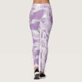 Soft Trendy Silver Lila Leggings (Rückseite)
