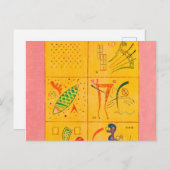 Soft Trifles, 1937 von Wassily Kandinsky Postkarte (Vorne/Hinten)