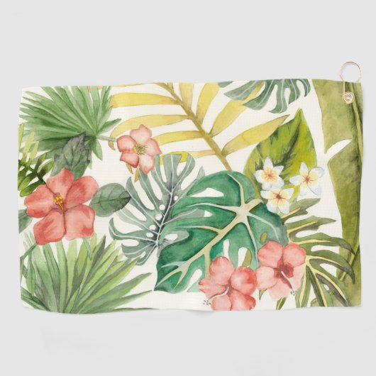 Soft Tropics Golfhandtuch (Horizontal)