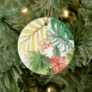 Soft Tropics Keramik Ornament