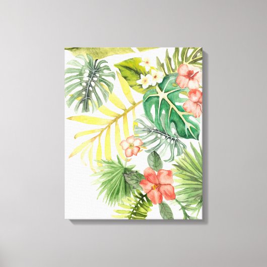 Soft Tropics Leinwanddruck (Vorderseite)