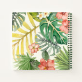 Soft Tropics Notizblock (Rückseite)