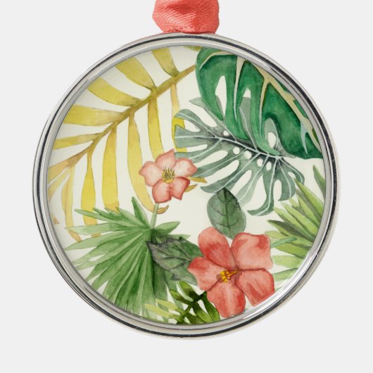 Soft Tropics Ornament Aus Metall (Vorne)