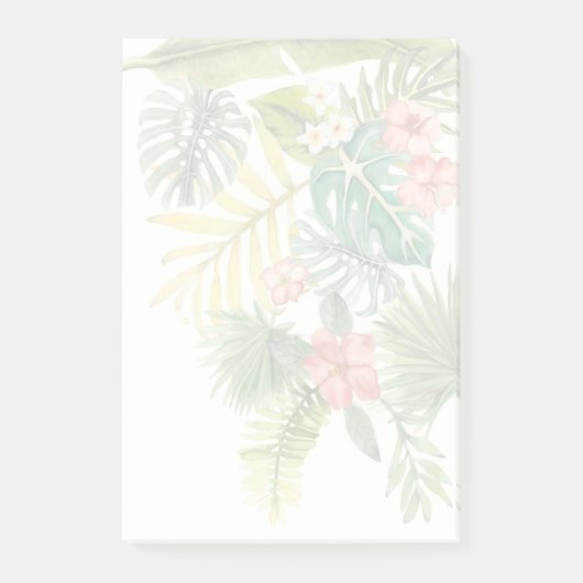 Soft Tropics Post-it Klebezettel (Vorderseite)